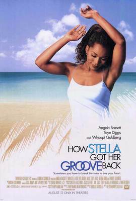 HOW STELLA GOT HER GROOVE BACK Movie POSTER 27x40 Angela Bassett Whoopi Goldberg
