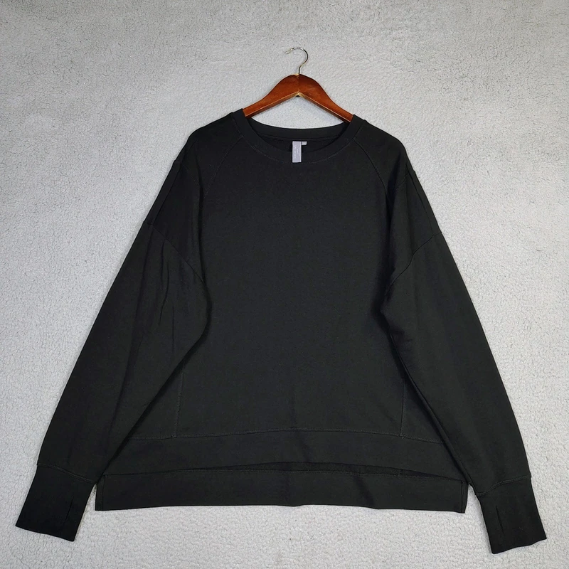 sweaty-betty after class longline lagenlook active sweatshirt