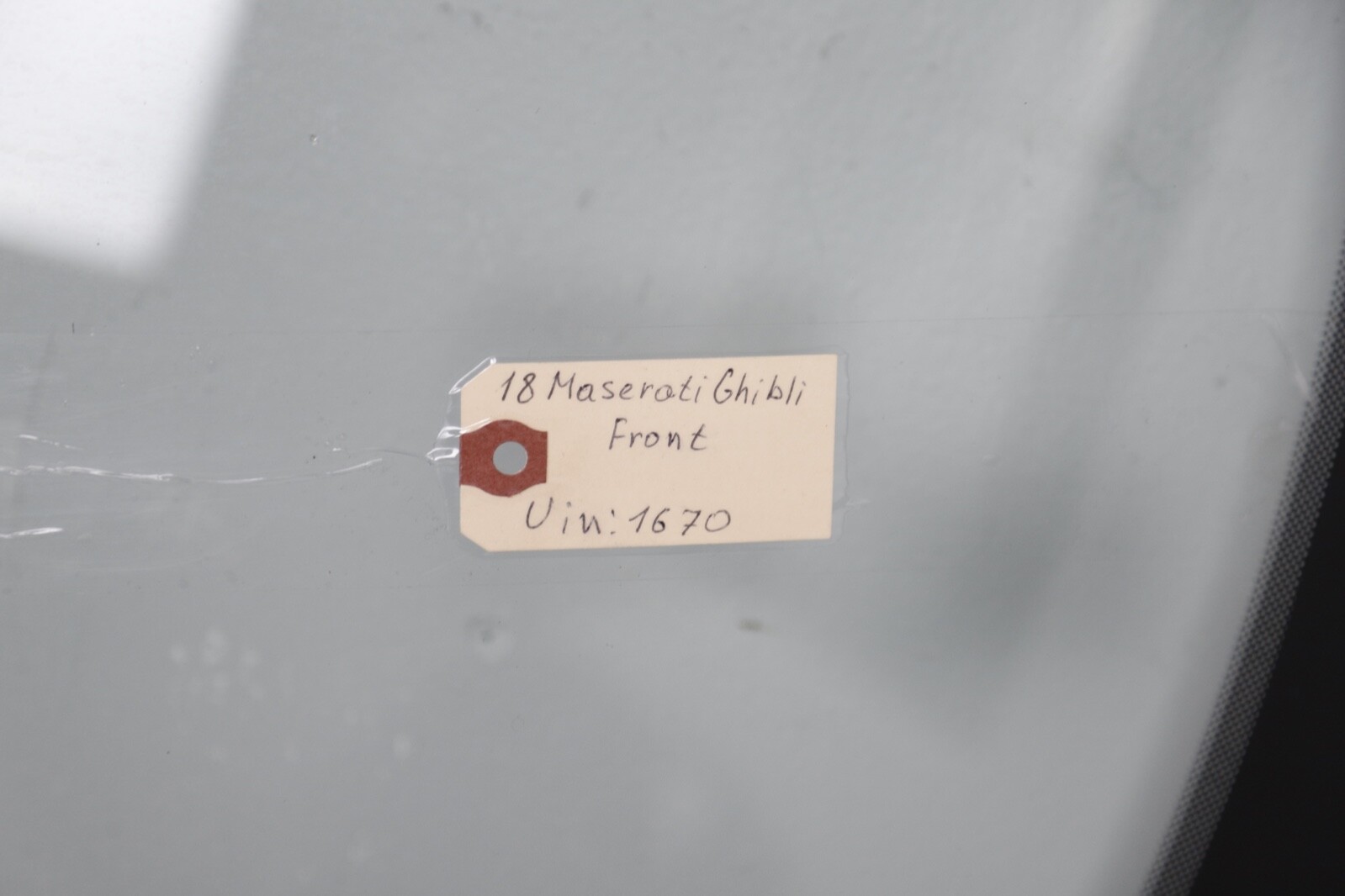2014-2020 MASERATI GHIBLI S Q4 FRONT WINDSHIELD GLASS OEM (LOCAL ONLY)