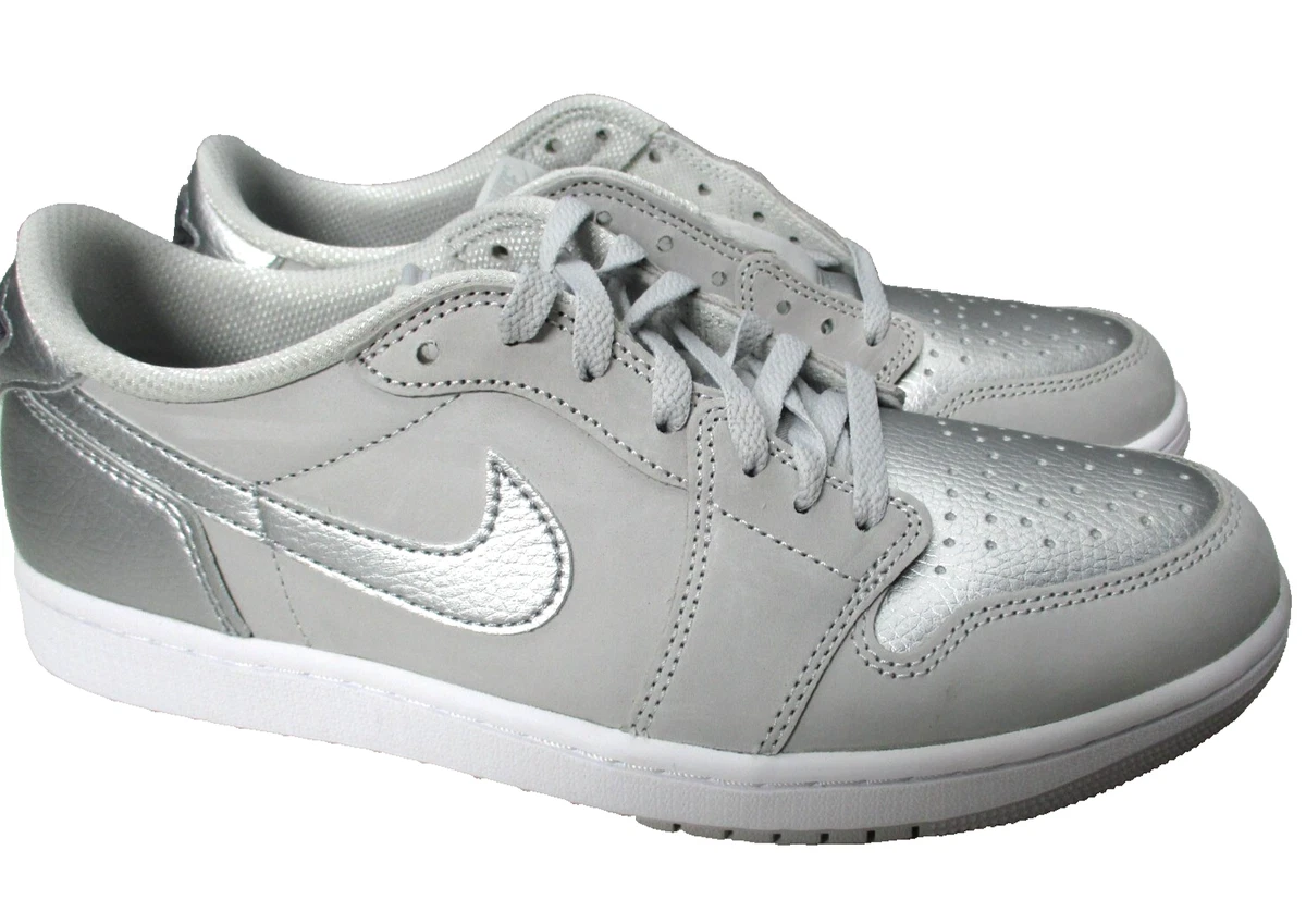 Jordan 1 Retro OG Low Metallic Silver | eBay