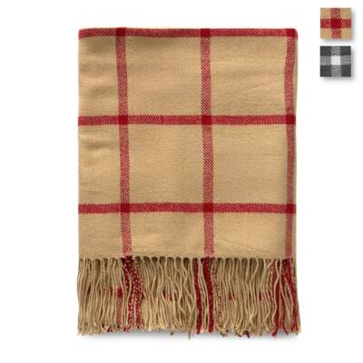 Plaid Schal Tartan mit Bund Portland di Novia 130x160 cm V412