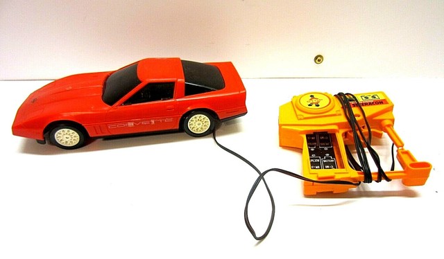 red corvette remote control car