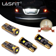 LASFIT 194 168 2825 LED Interior Dome Map License Plate Light Bulbs 6000K White