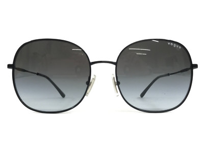 Vogue Sunglasses VO4272-S 352/8G Shiny Black Round Frame w/ Gradient Gray Lenses