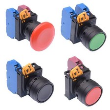 IDEC 22mm Maintained Momentary Industrial Push Button Switch IP65 YW1B