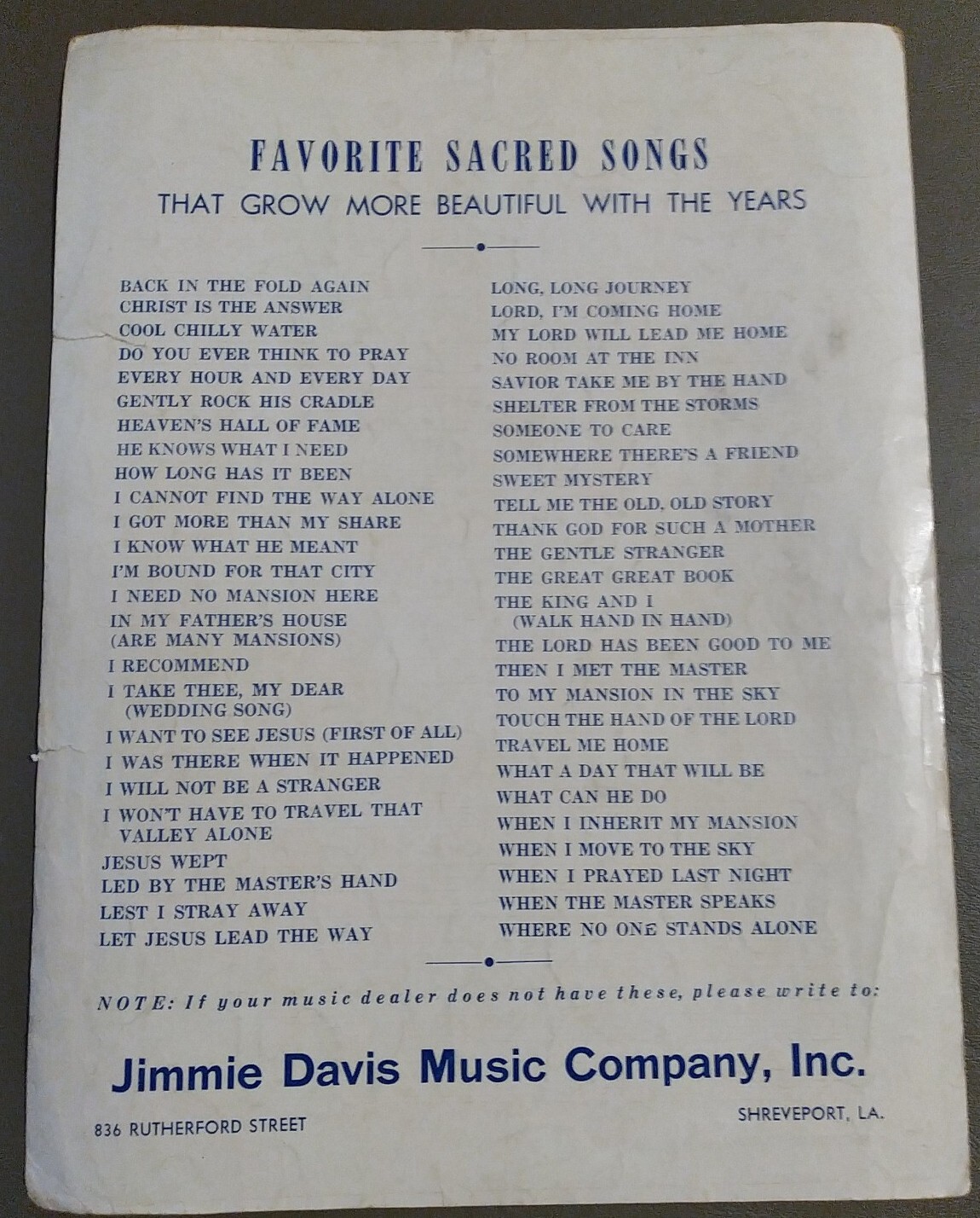 Then I Met The Master Sheet Music Mosie Lister Gospel eBay