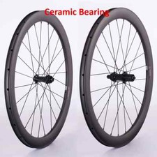 700c Scheibenbremses Keramiklager Mittelschloss Nabe Kies Rennrad Carbon Radsatz