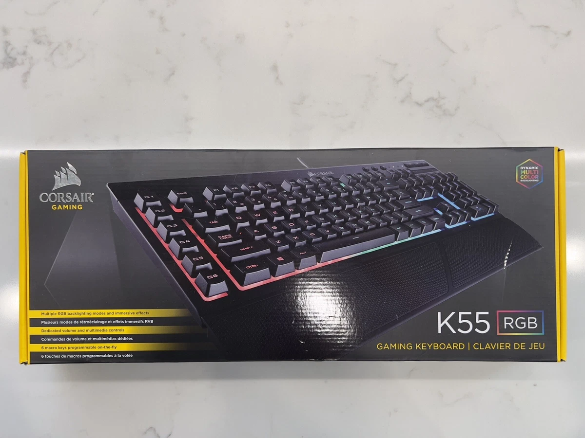  CORSAIR K55 RGB PRO-Dynamic RGB Backlighting - Six