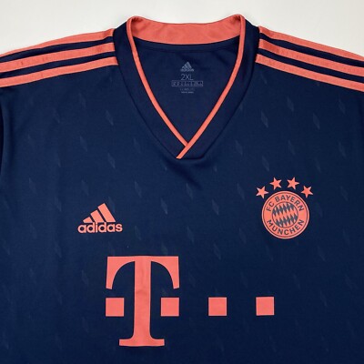 Lewandowski #9 Bayern Munich 2019 2020 Third Football Shirt Soccer