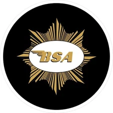 #2483 (1) 3.75" BSA British Small Arms Vintage Retro Decal Sticker LAMINATED