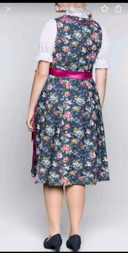 Sheego Dirndl mit Schürze und Bluse 3tlg. große 52 - Bild 4 von 4
