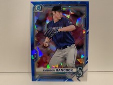 2021 Bowman Chrome Sapphire Edition Prospects Emerson Hancock #BCP-78 Baseball!