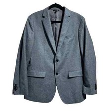 Banana Republic Tussoto Marzotto 100 Wool Slim Fit Two Button Suit Jacket 40R