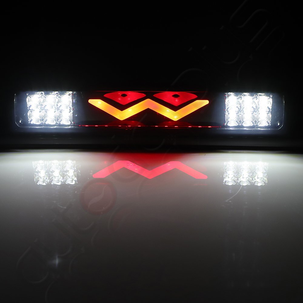 3rd Brake Light Cargo Lamp Chrome Smoke Fits 2007-2010Ford Explorer Sport Trac