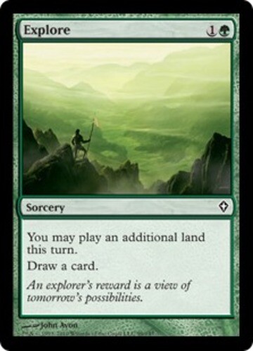 Explore - Foil LP, English MTG Worldwake | eBay