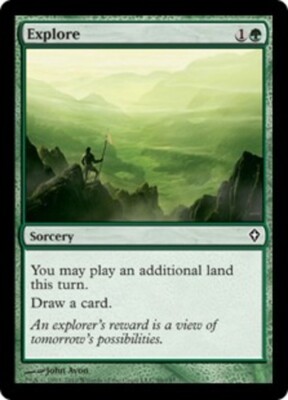 Explore - Foil LP, English MTG Worldwake | eBay