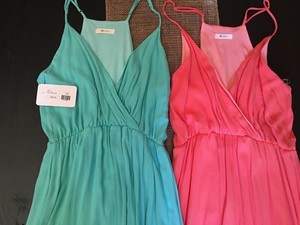 coral sun dresses