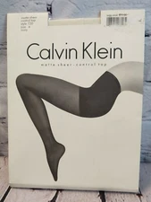 Vintage Calvin Klein Matte Sheer Ivory - Control Top 720 Sz A New Old Stock