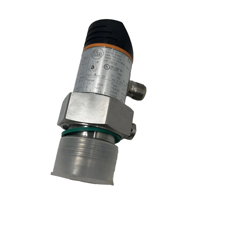IFM PF2658 COMBINED PRESSURE SENSOR, QUICK DISCONNECT  New Without Packaging - Image 2 of 4