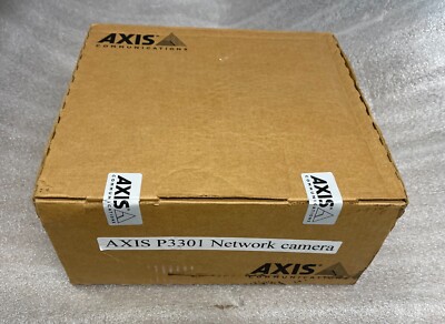 P3301 Axis 0290-001-05 Network surveillance Dome Camera New