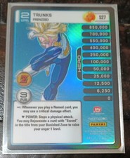 SS Trunks Frenzied Level 2 Dragonball Z Panini Funimation Collectable Card NM 