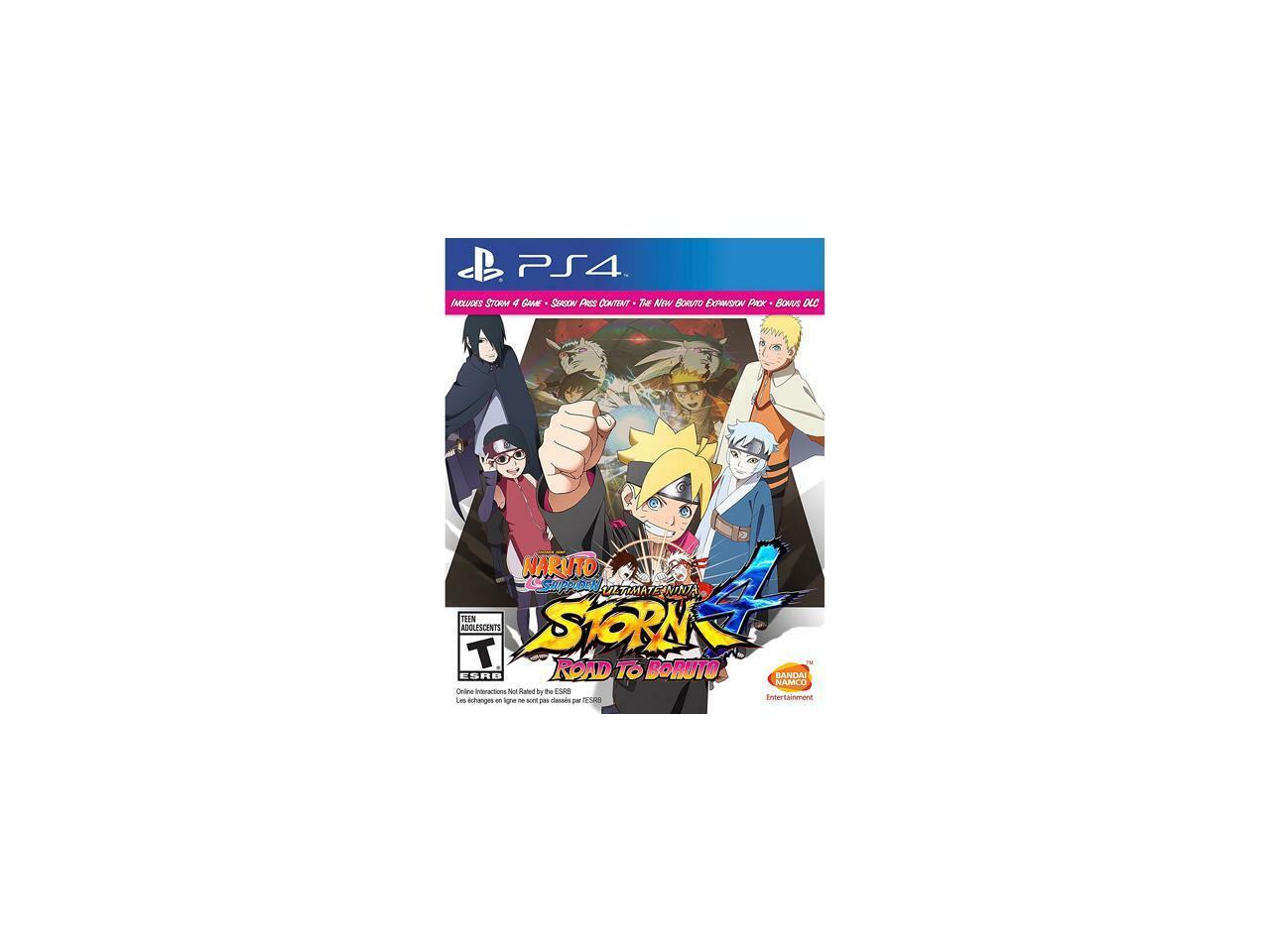 Naruto Shippuden Ultimate Ninja Storm 4 Road To Boruto - Sony PS4 - DISC  ONLY 722674120760