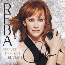 Reba Revived Remixed Revisited signed booklet & cd new sealed SALE!