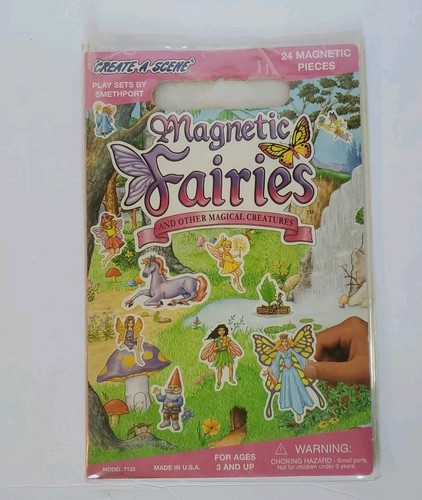 Crea una scena set gioco magnetico fate in movimento di Smethport vintage - Foto 8 di 15
