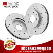 11.02"Front Brake Rotors Disc For 2014 2015 2016-2021 Mazda 3/3 Sport Mazda CX-3