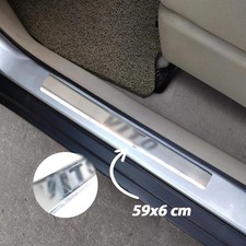 Chrom Einstiegsleisten Kratzschutz 2tlg S.Stahl f&uuml;r Mercedes Vito/Viano 639...