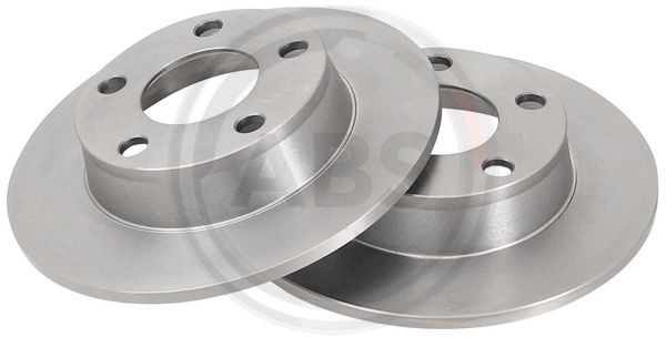 2x Bremsscheibe voll 17062 A.B.S. für AUDI A6 C5 A6 C5 Avant ALLROAD C5 - Bild 6