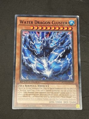 Water Dragon Cluster Speed Duel GX: Midterm Paradox 1st Edition SGX2-ENC09