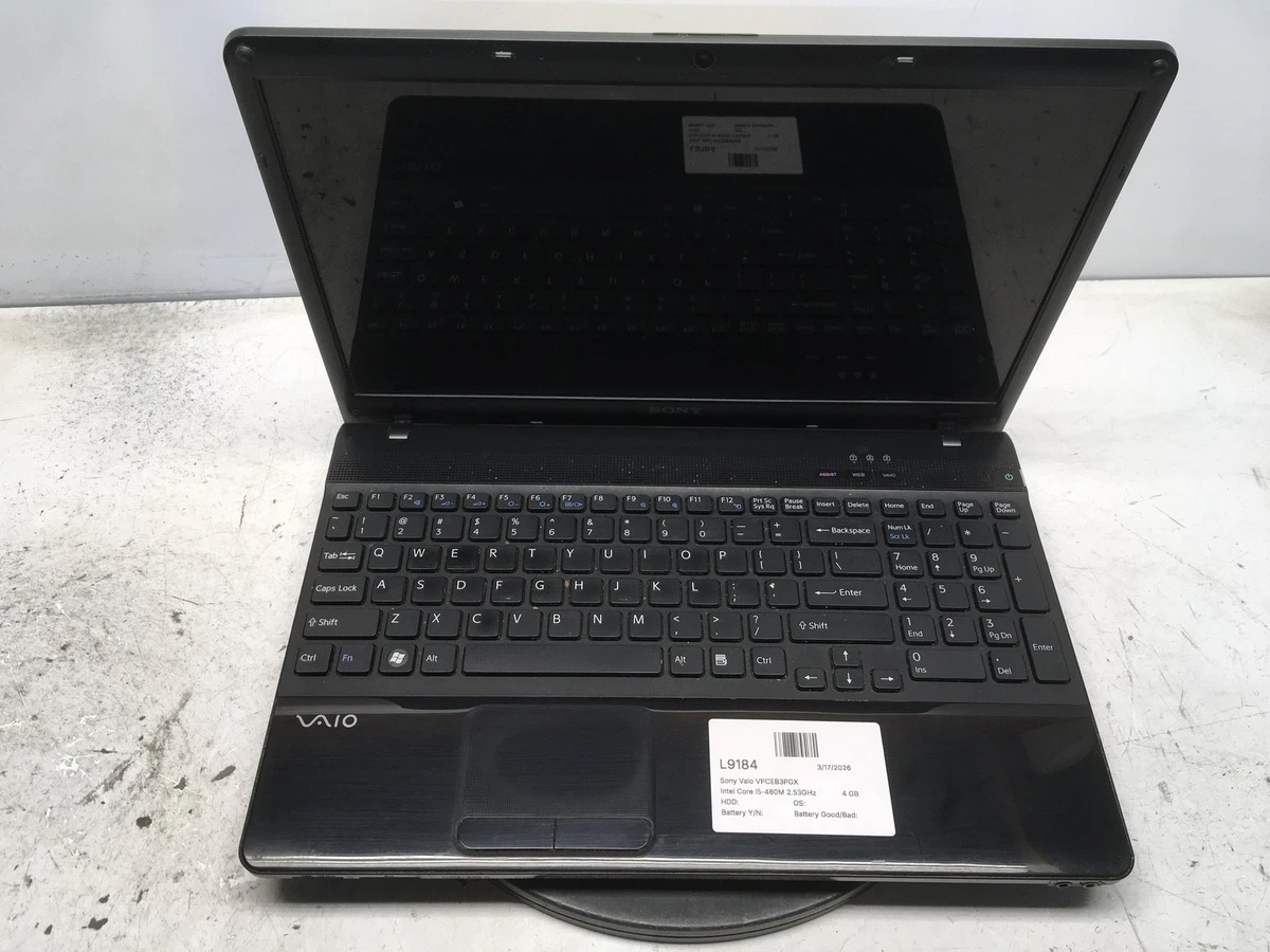 Sony Intel Core i5 1st Gen. PC Laptops & Netbooks for sale | eBay