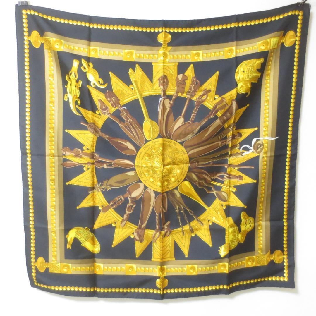 Hermes Carre 90 Silk Scarf Excellent Used No Box 90cm