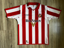 Sunderland Home football shirt 2004/2005 Jersey Diadora Soccer Vintage size L