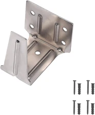 Center Support Bracket for 2" Horizontal Blinds – Stabilizes Wide Windows (2"...