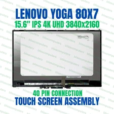 4K LCD Screen Display Touch Digitizer Bezel 5D10N24288 Lenovo YOGA 720-15IKB