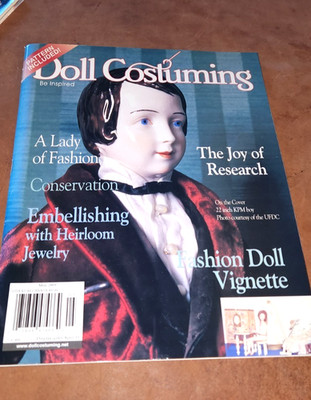 Doll Costuming Magazine May 2003 Unused Patterns Included