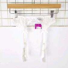 Agent Provocateur L' agent Womens Suspender Medium Vanesa White Garter-Read