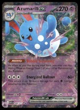 AZUMARILL EX 084/217 DOUBLE RARE ASCENDED HEROES POKEMON HOLO NM