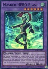 Masked HERO Blast - RATE-ENSE2 - Super Rare - Limited Edition - Lightly Played