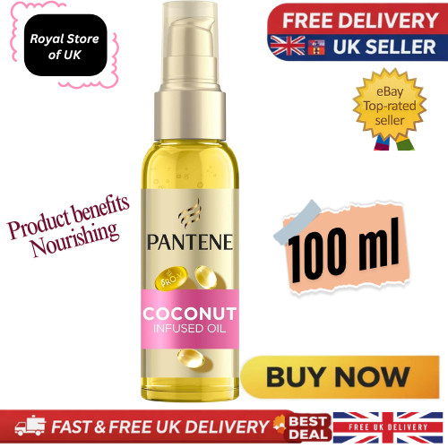 Coconut Hair Oil 100Ml Pro-V - Dry, Damaged, Curly Leave-In Conditioner