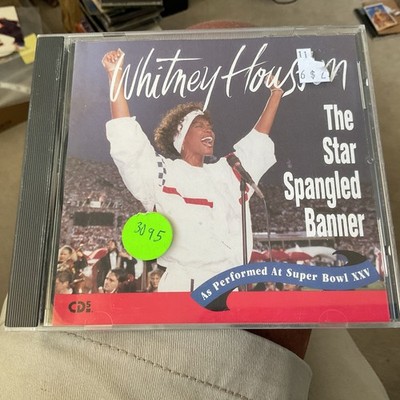 Whitney Houston The Star Spangled Banner / America the Beautiful cd