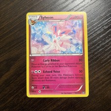 Pokémon TCG Sylveon Rare CRACKED ICE HOLO 72/111 XY Furious Fists Stage 1  on eBay