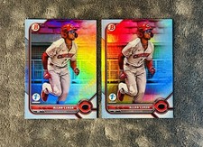 Allan Cerda 2022 Bowman Draft 1st Edition Sky Blue Holo (2)