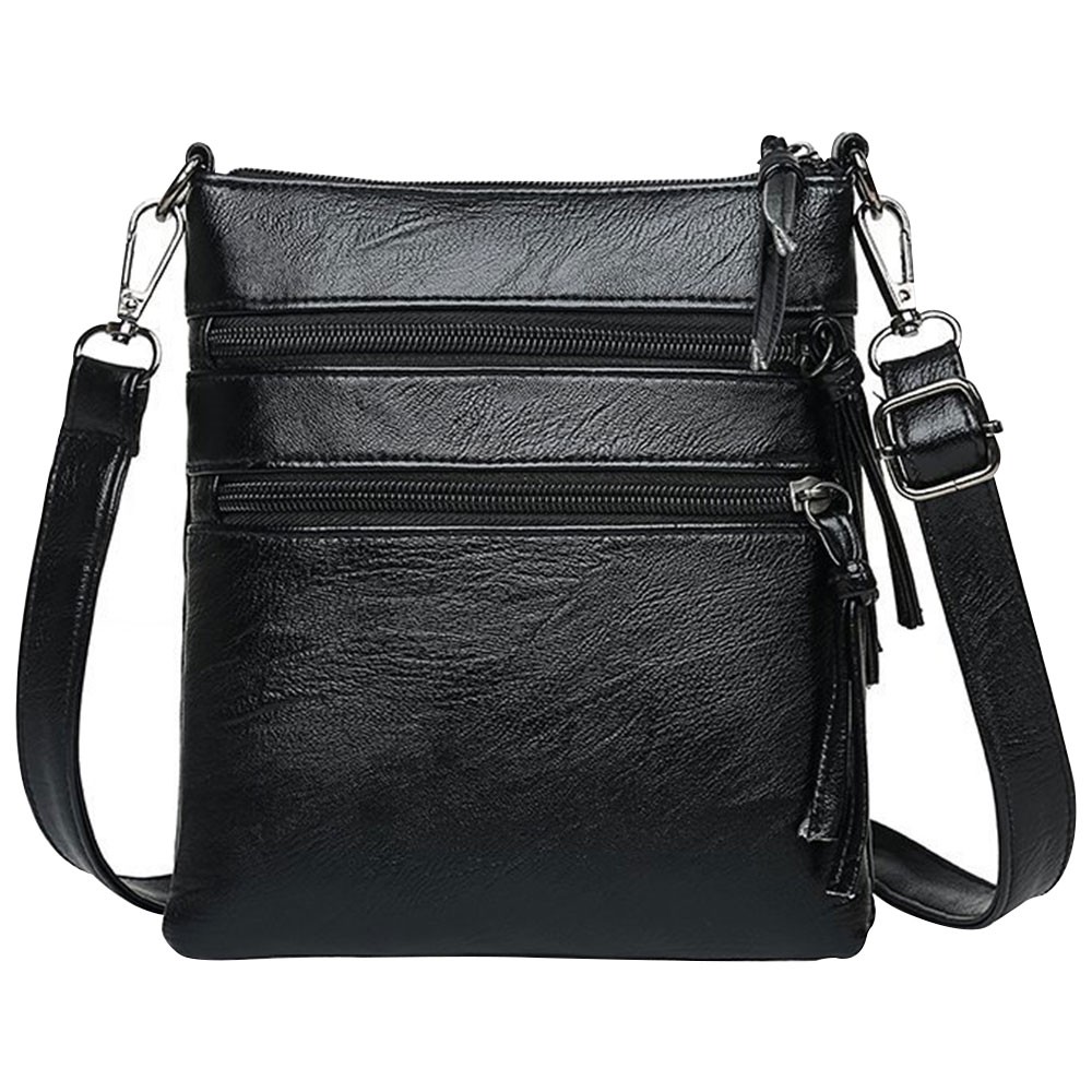 Ladies Cross Body Bag Messenger Large Over Shoulder Satchel Handbag Long Strap