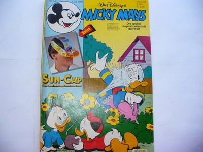 Micky Maus Heft 34  vom  17. August 1985