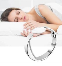 2 Pack Anti Snoring Ring Magnetic Stop Snoring Device Sleep Aid Medium
