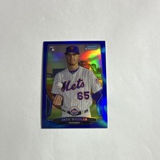 Zack Wheeler 2013 Bowman Chrome Rookie Card #49 Blue Refractor /250 Mets MLB. rookie card picture
