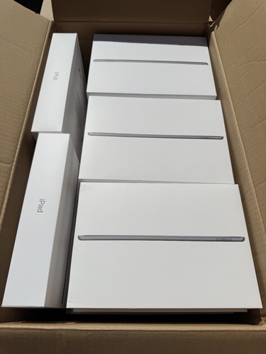 5 Units Apple IPad 9th Generation 64GB Space Gray - EMPTY BOX ONLY - Afbeelding 3 van 4
